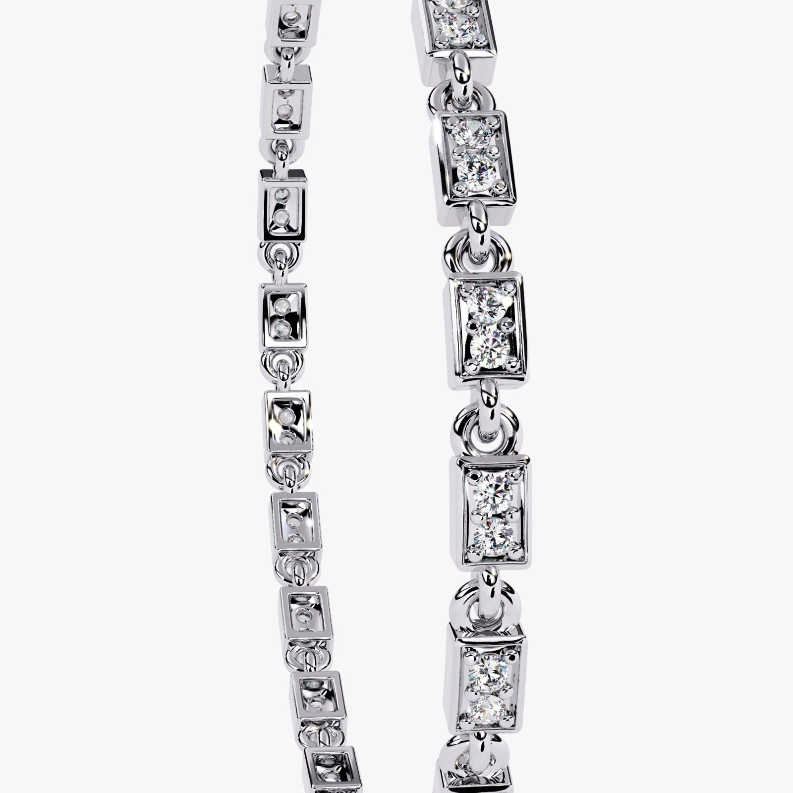 Solitairekart 0.45ct Lab Grown Diamond Bracelet